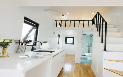 Gallery thumbnail Trailer Mobile House on Wheel with Bathroom